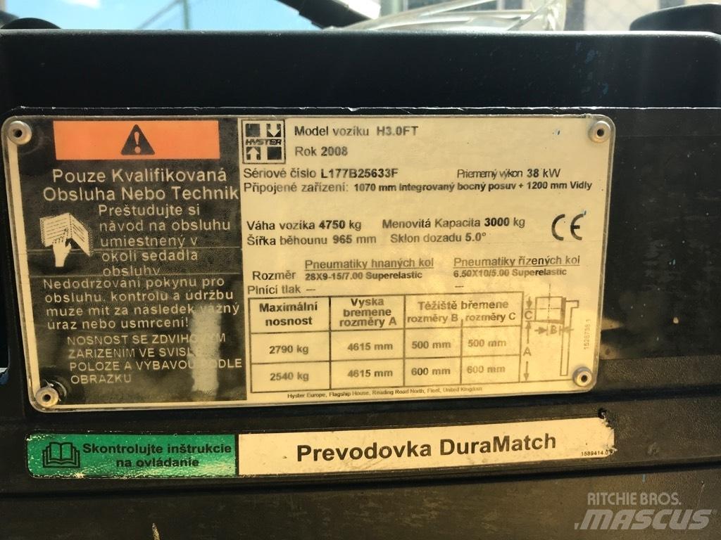 Hyster H 3.00 FT LPG gaffeltrucks