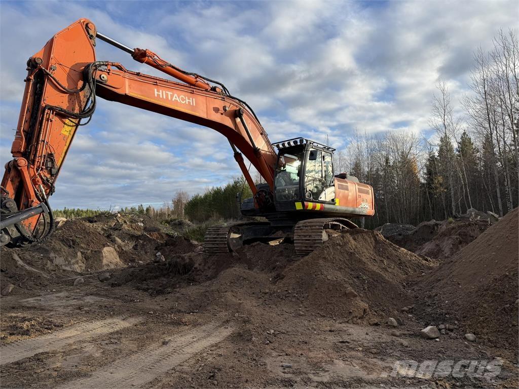 Hitachi ZX350LC Gravemaskiner på larvebånd