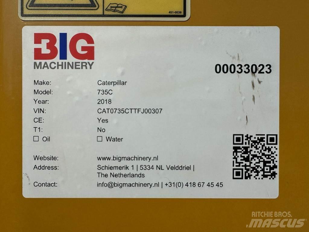 CAT 735C Terrængående lastbiler