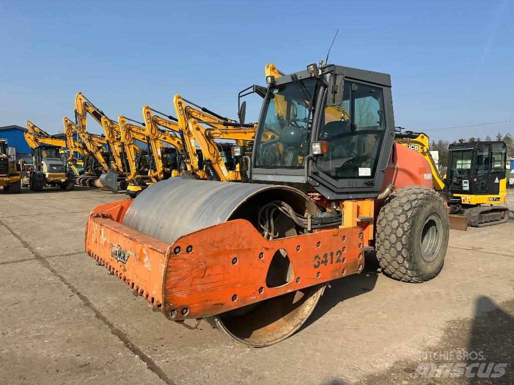Hamm 3412 Enkelt tromle