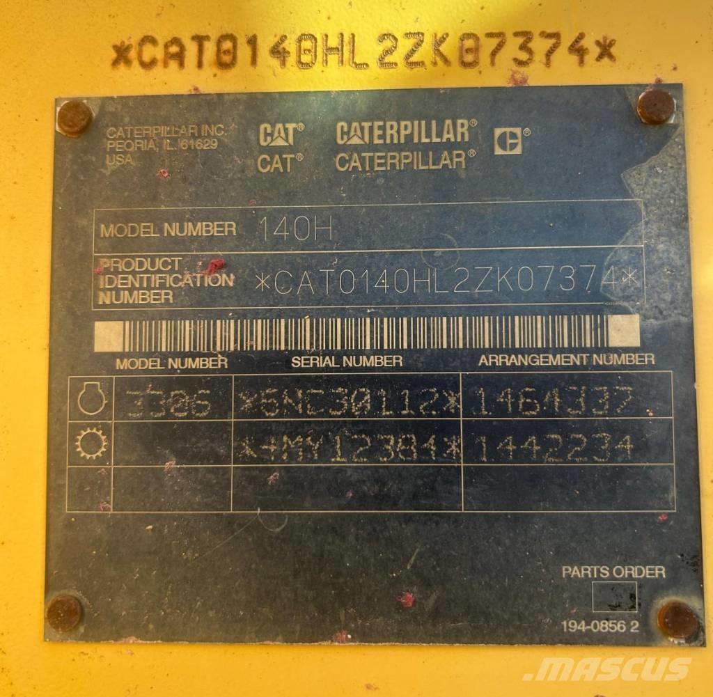 CAT 140 H Vejhøvle / Gradere