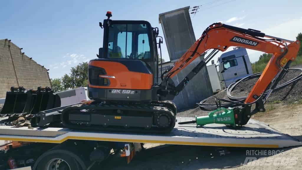 Doosan DX 50 Z Minigravemaskiner