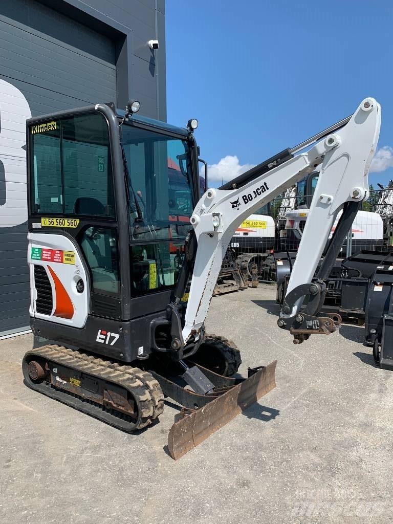 Bobcat E 17 Minigravemaskiner