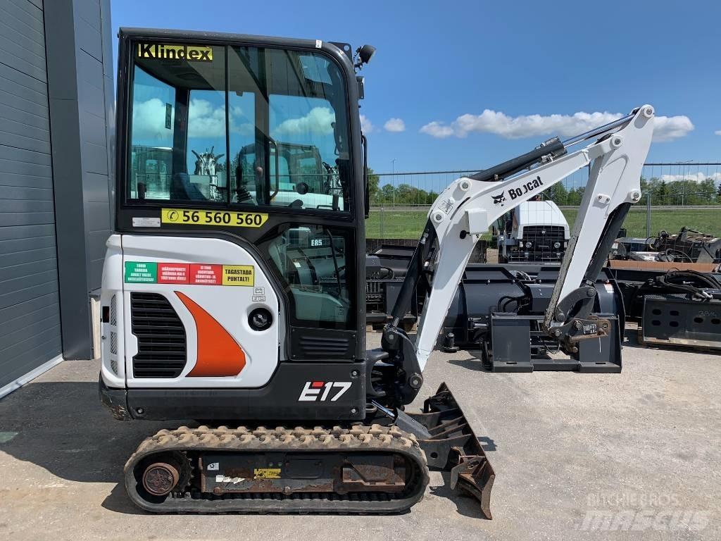 Bobcat E 17 Minigravemaskiner