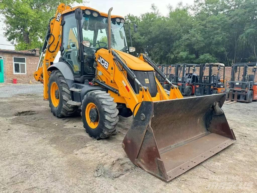 JCB 3 CX Gravemaskiner på hjul