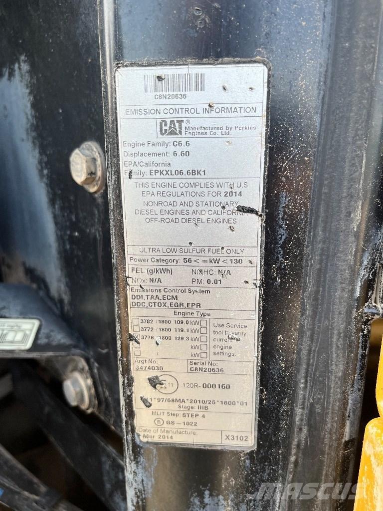 CAT 938 K Læssemaskiner på hjul