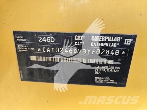 CAT 246D Minilæsser - skridstyret