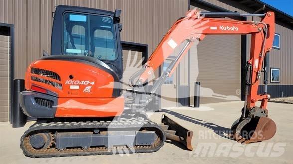 Kubota KX040-4 Minigravemaskiner