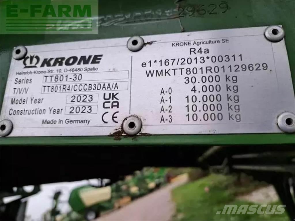 Krone gx 520 Sneglevogne