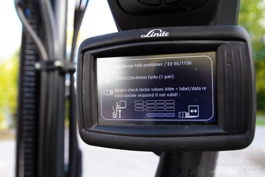Linde E30-01 El gaffeltrucks