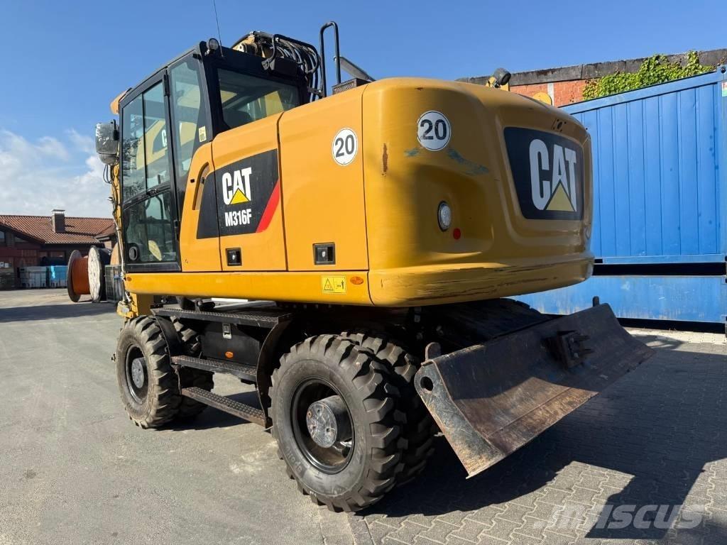 CAT M 316F Gravemaskiner på hjul