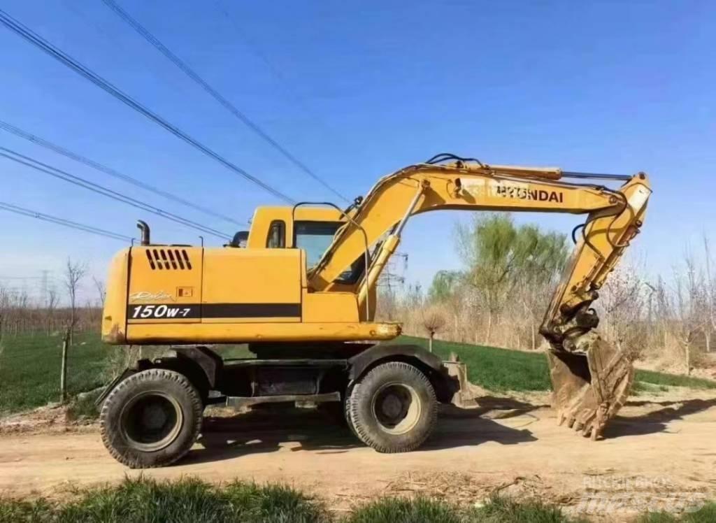 Hyundai 150W-7 Gravemaskiner på hjul