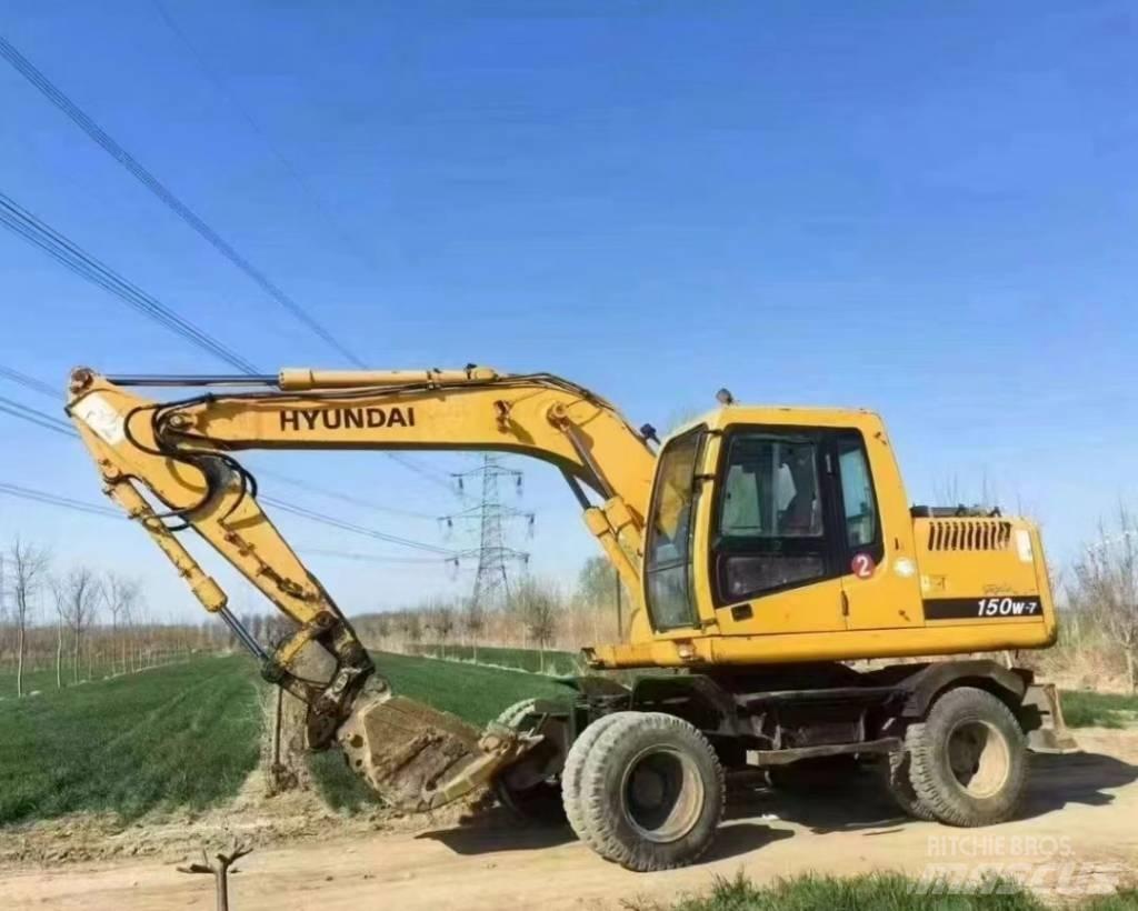 Hyundai 150W-7 Gravemaskiner på hjul