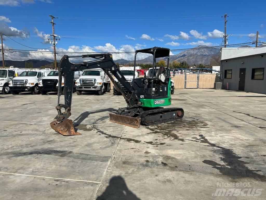 John Deere 26G Minigravemaskiner