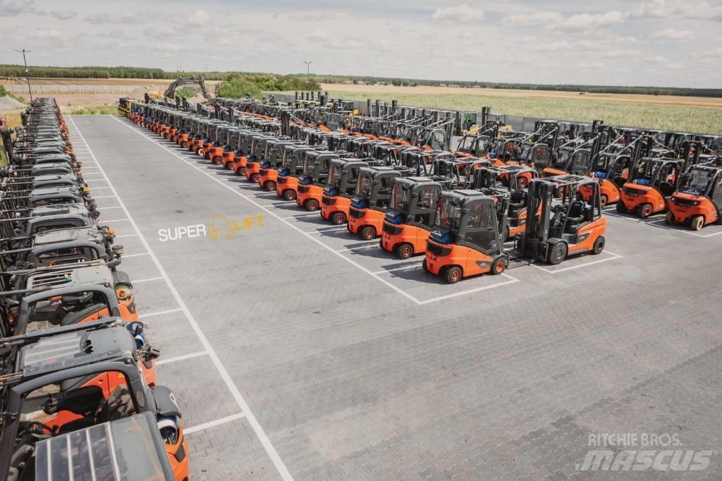 Linde H35T-02 LPG gaffeltrucks