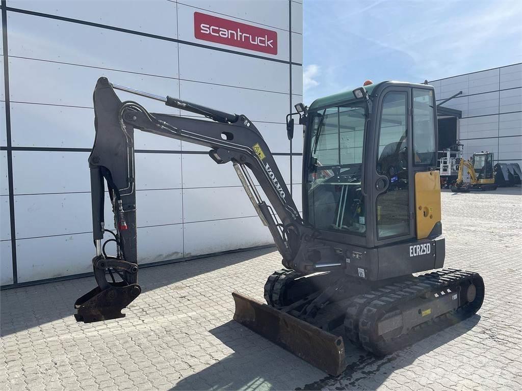Volvo ECR25 Gravemaskiner på hjul