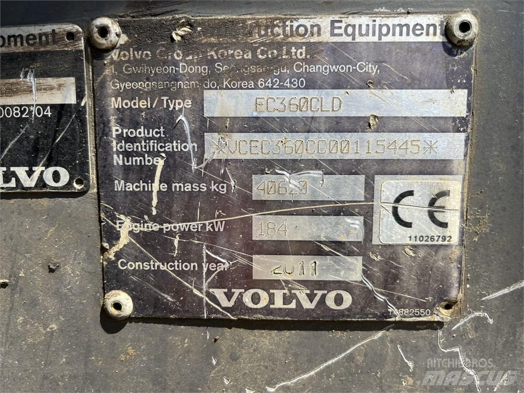 Volvo EC 360 C LD Gravemaskiner på larvebånd