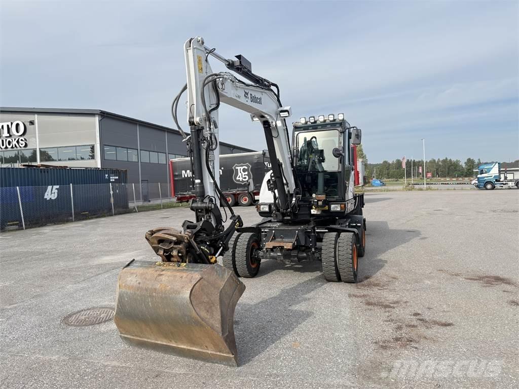 Bobcat E57W Gravemaskiner på hjul