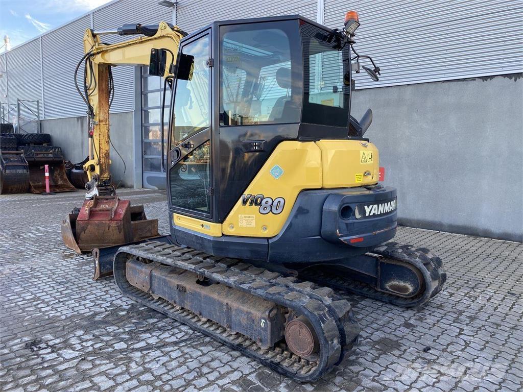 Yanmar VIO80-1A Gravemaskiner på hjul