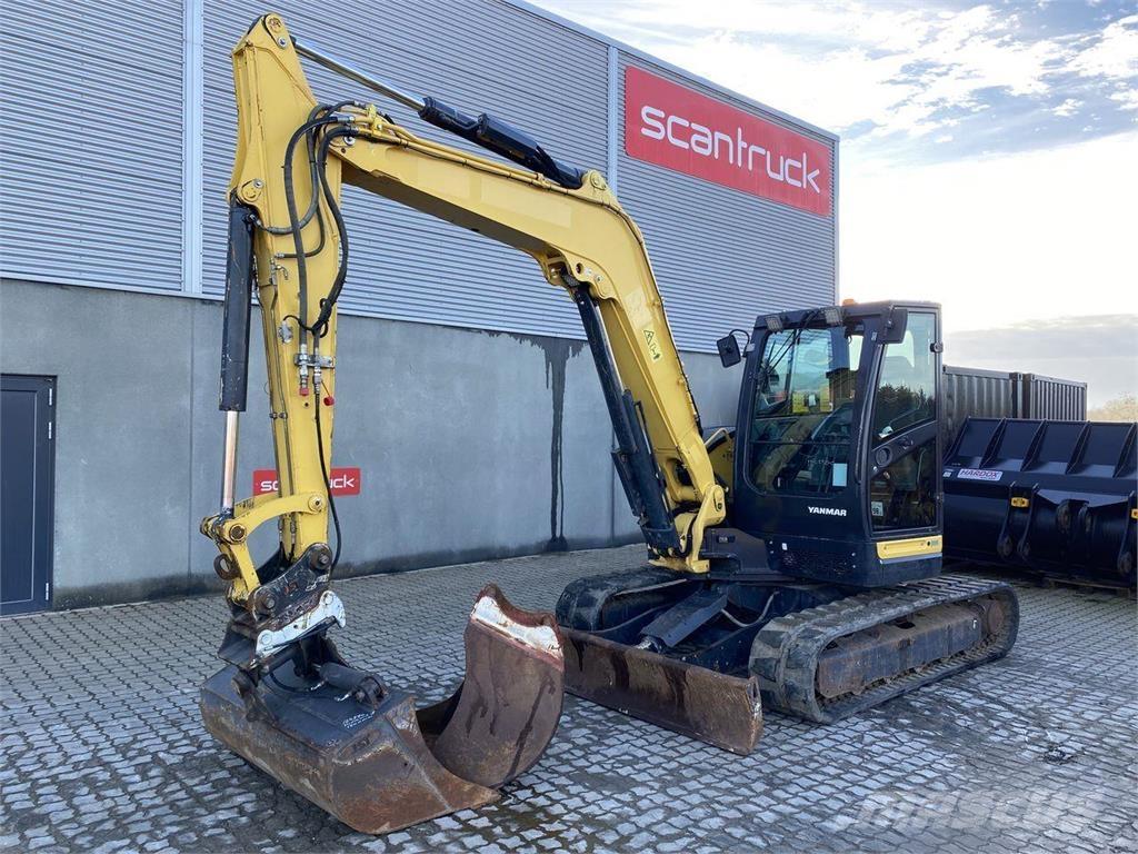 Yanmar VIO80-1A Gravemaskiner på hjul