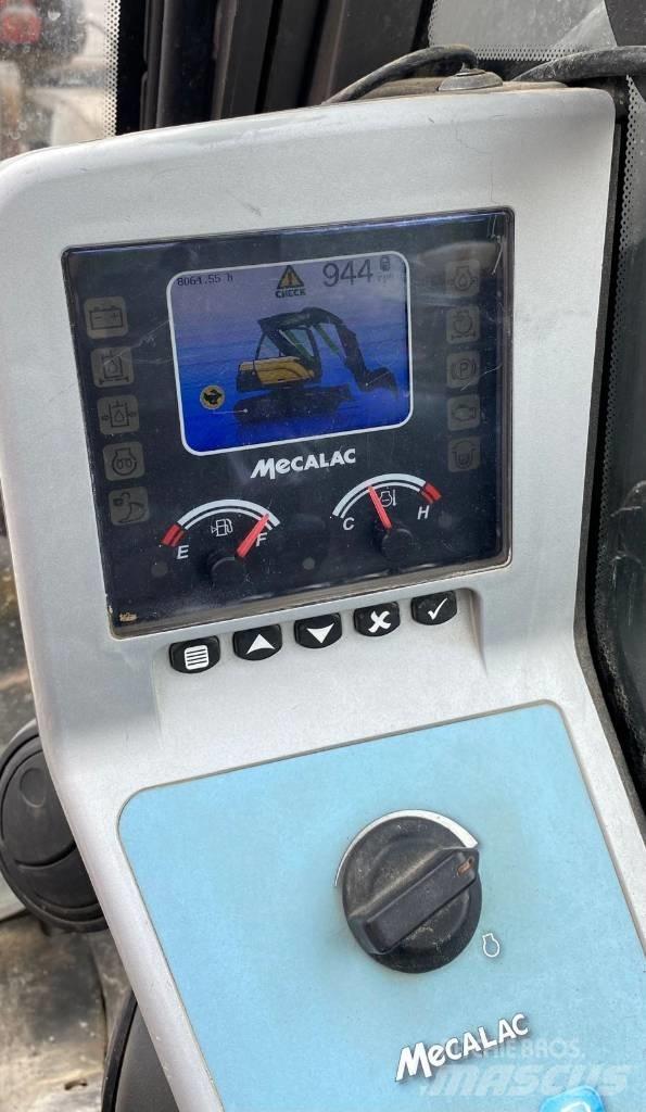Mecalac 714 MC Gravemaskiner på larvebånd
