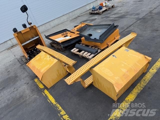 CASE WX 165 BODY Chassis og suspension