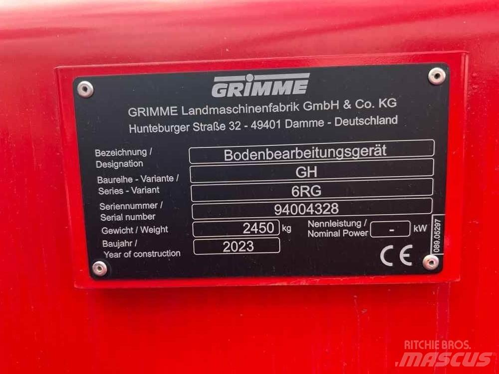 Grimme GH 6 Kartoffelmaskiner - Andet udstyr