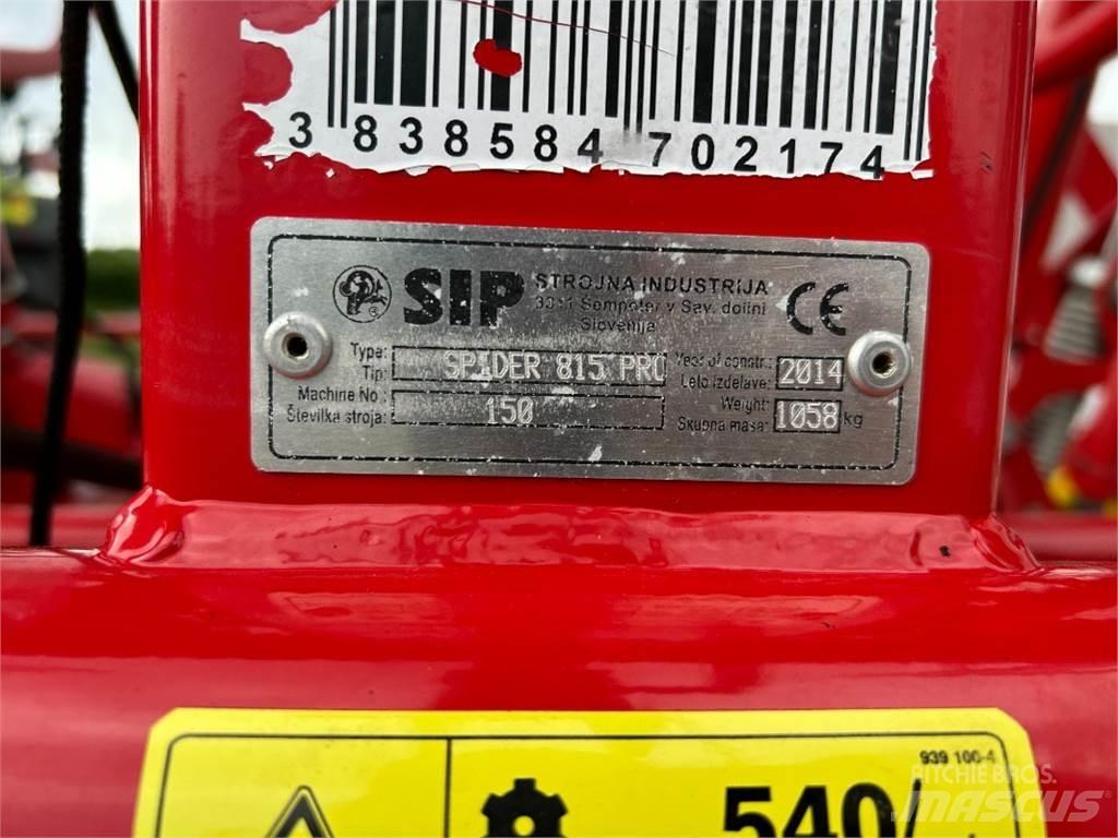 SIP Spider 815 PRO River og høvendere