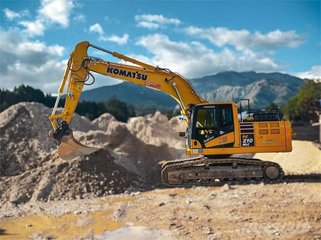Komatsu PC 210 NLC Gravemaskiner på larvebånd