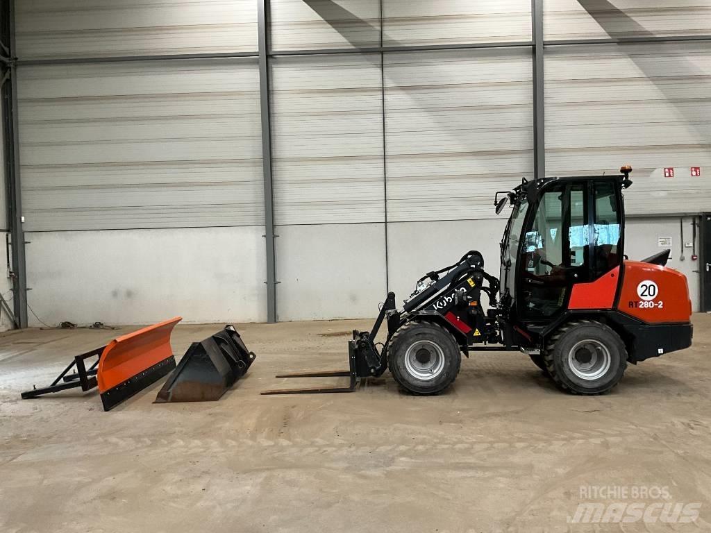 Kubota RT 280 Læssemaskiner på hjul