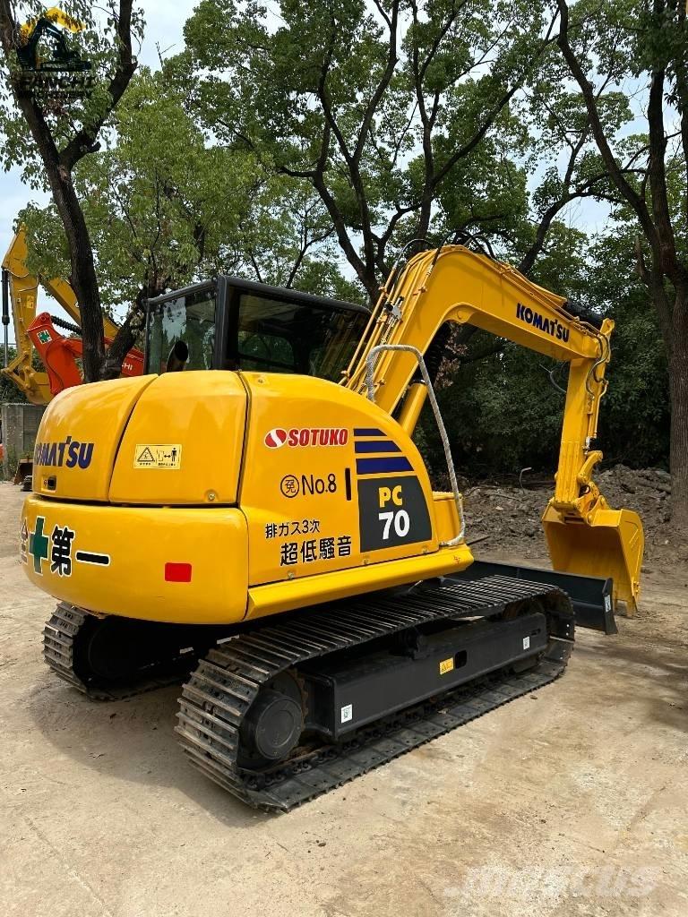 Komatsu PC70 Minigravemaskiner