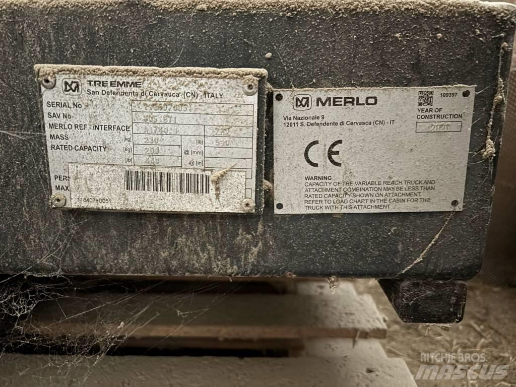 Merlo 38.10 Teleskoplæssere til landbrug
