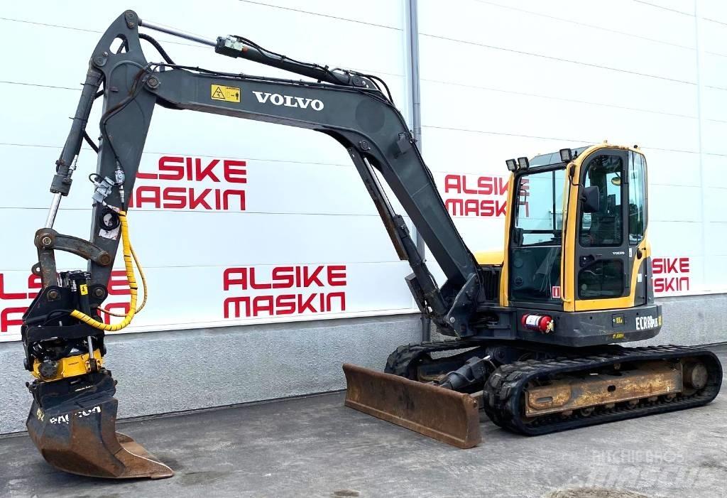Volvo ECR 88 Midi-gravemaskiner 7t - 12t
