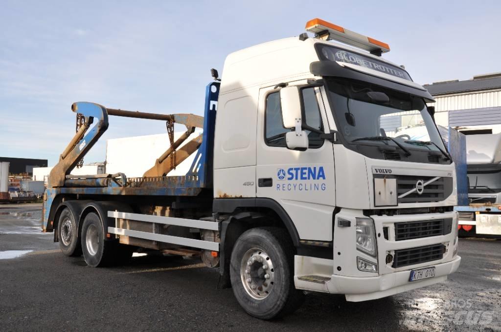 Volvo FM460 6X2 Skip loader