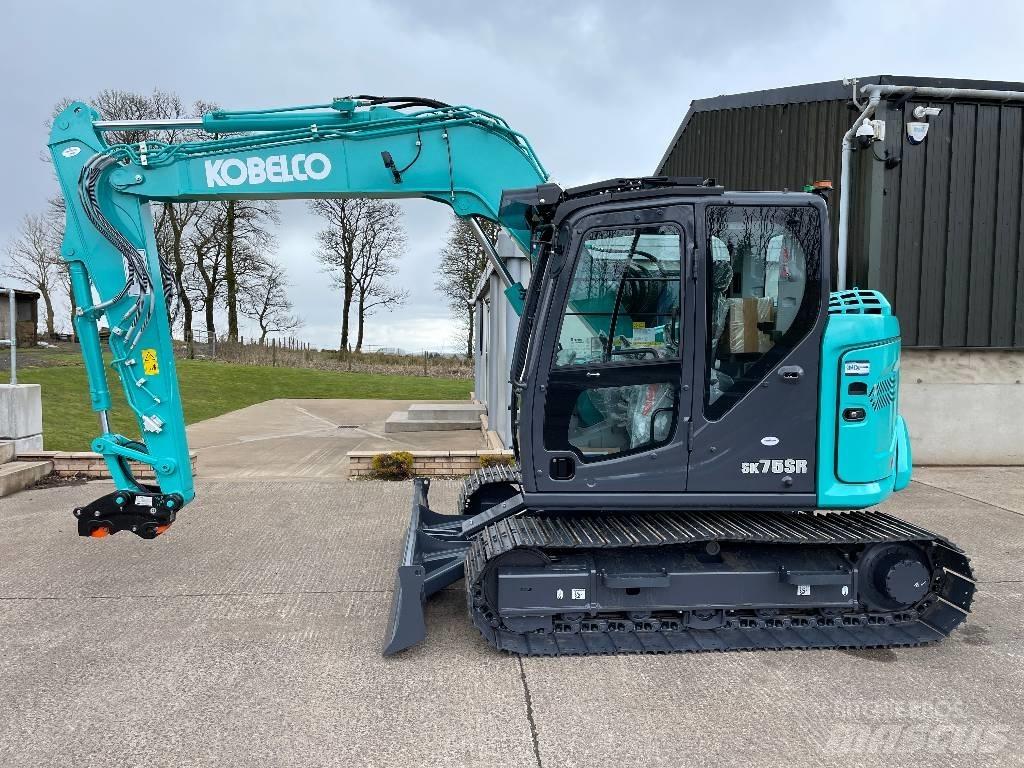 Kobelco SK75 SR-7 Midi-gravemaskiner 7t - 12t