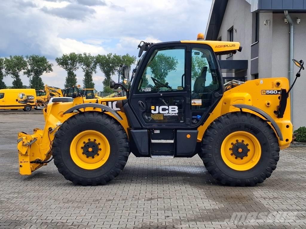 JCB 560-80 AGRI PLUS Teleskoplæssere