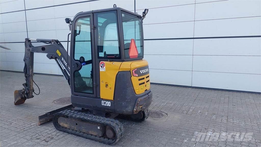 Volvo EC20D Gravemaskiner på hjul