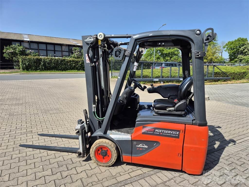Linde E16C-02 El gaffeltrucks