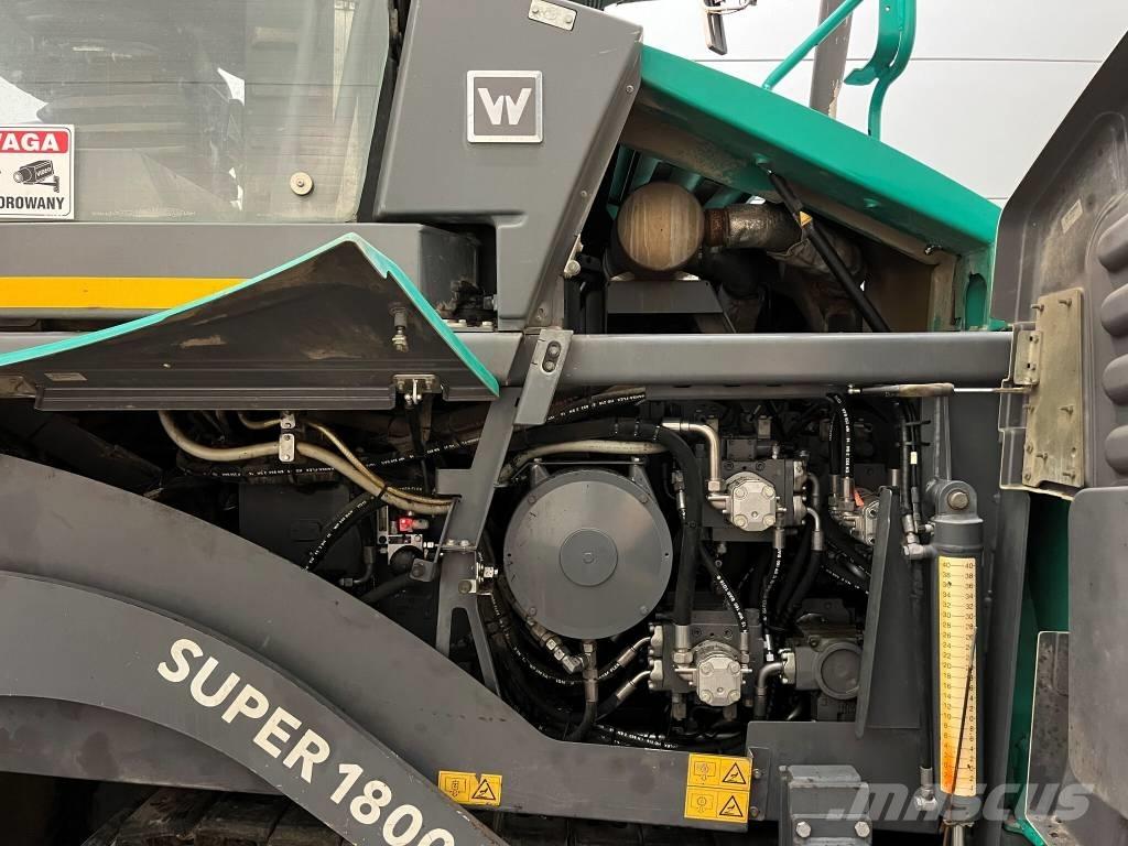 Vögele S 1800-3i Asfaltudlæggere