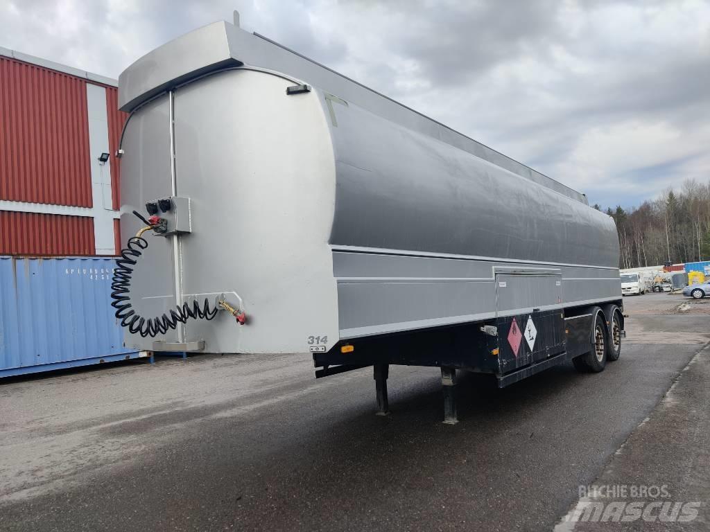 Alumatic AM-35-6 Semi-trailer med Tank