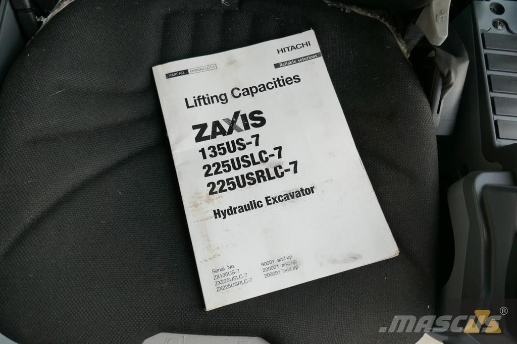 Hitachi ZX210LC-7 Gravemaskiner på larvebånd