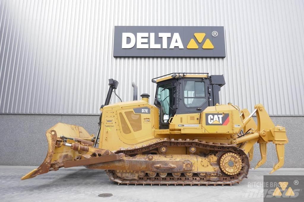 CAT D7E Bulldozer på larvebånd