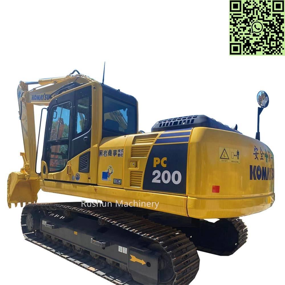 Komatsu PC 200 Gravemaskiner på larvebånd