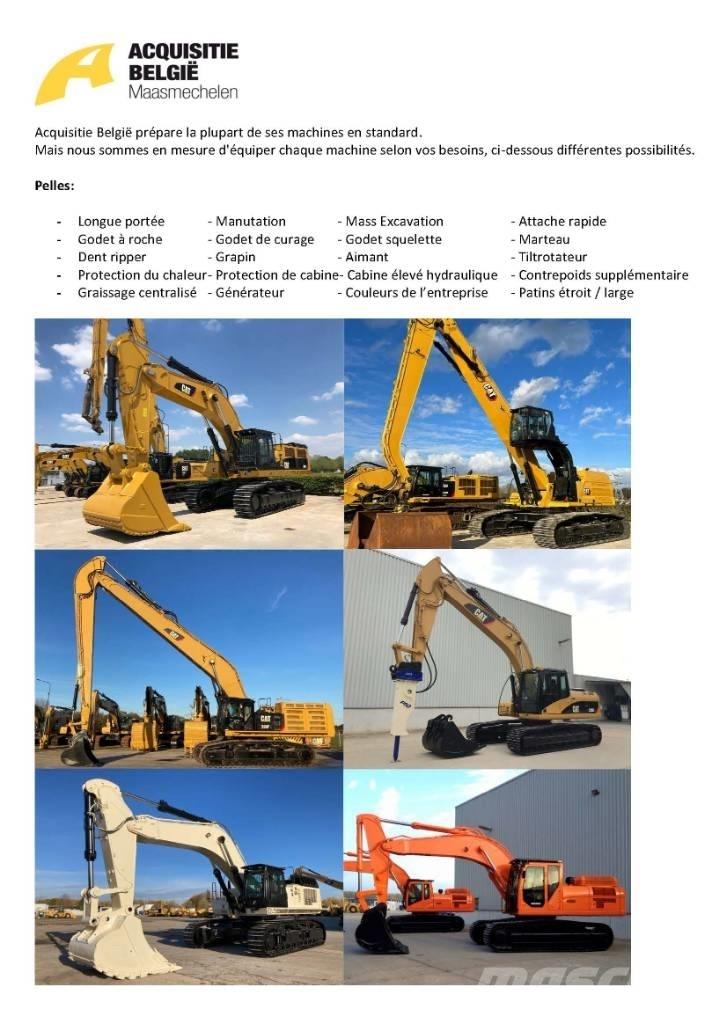 CAT 336D Long Reach Gravemaskiner på larvebånd