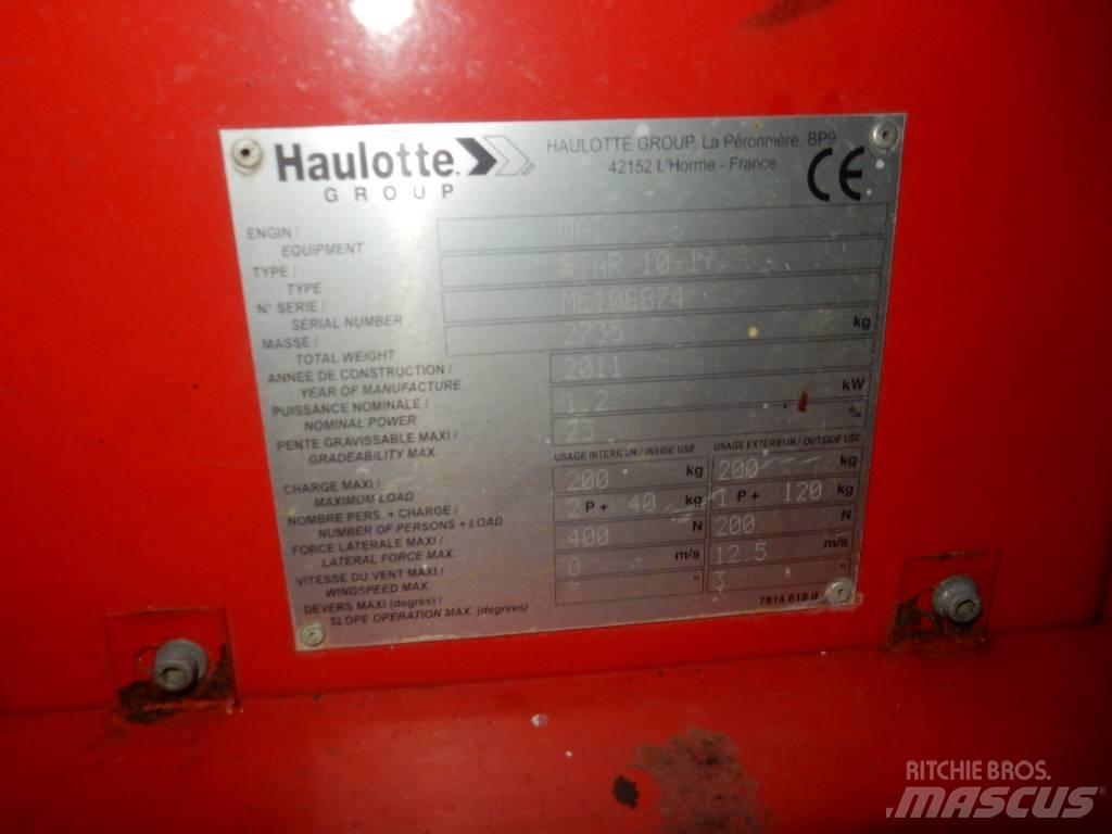 Haulotte Star 10 Bomlifte med knækarm