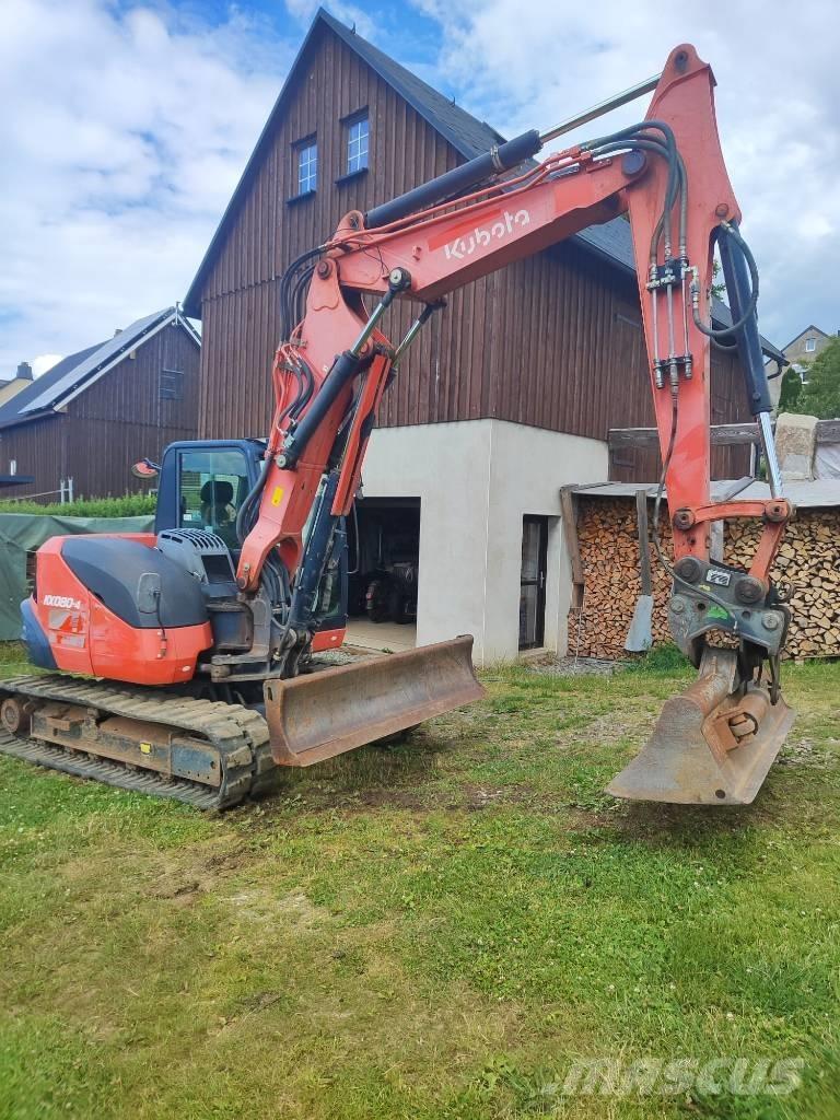 Kubota KX 080-4 Midi-gravemaskiner 7t - 12t