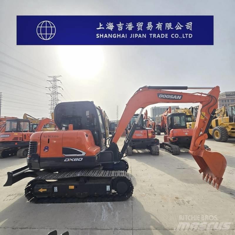 Doosan DX 60 Gravemaskiner på larvebånd