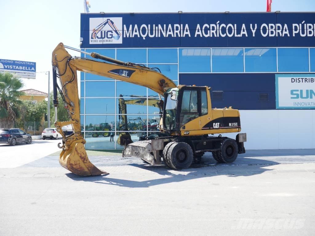 CAT M 315 C Gravemaskiner på hjul