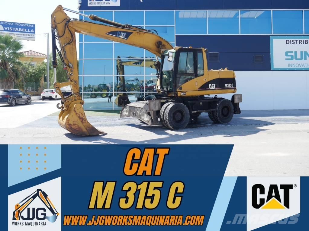 CAT M 315 C Gravemaskiner på hjul