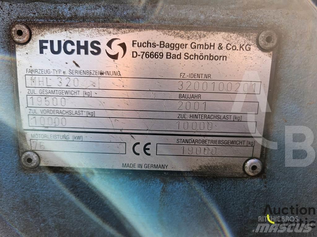 Fuchs MHL 320 Gravemaskiner på hjul